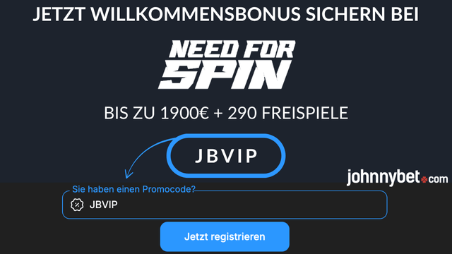 Need for Spin Anmeldung