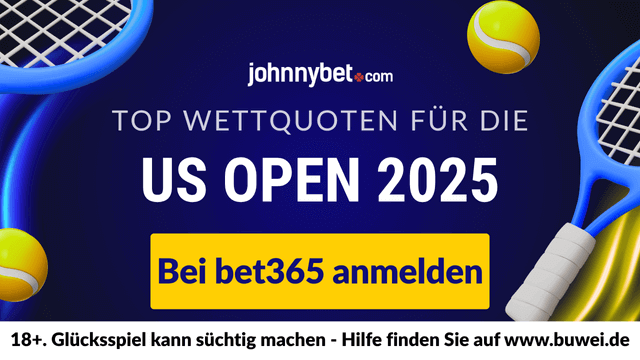 Wetten auf die US Open 2025