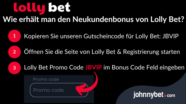 Lolly Bet Promo Code Registrierung