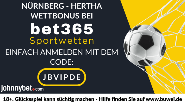 Nürnberg - Hertha Wettquoten