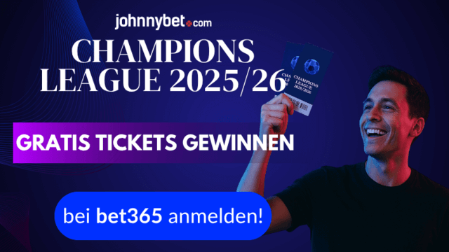 Chance Champions League Tickets zu gewinnen