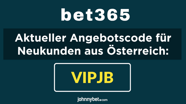 Angebotscode bet365 Österreich