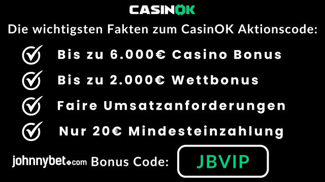 CasinOK Empfehlungscode 2025