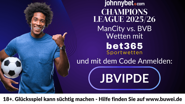 Manchester City - Borussia Dortmund Wettbonus