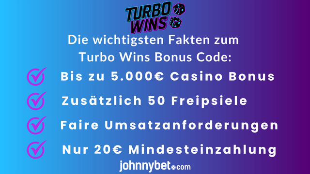 Aktionscode Turbo Wins
