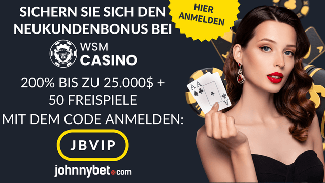 WSM Casino Aktionscode 2025