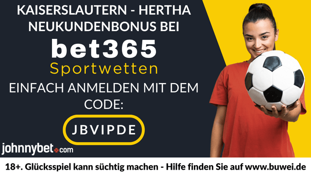 Kaiserslautern - Hertha Wettquoten