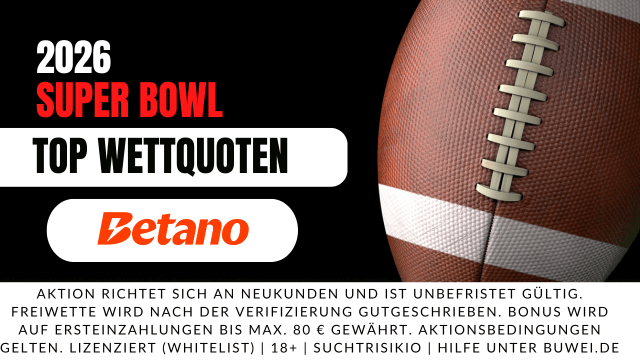 Super Bowl 2026 Wetten