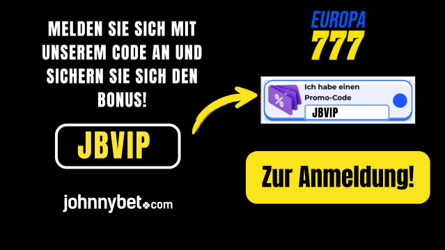Europa777 Promo Code Registrierung