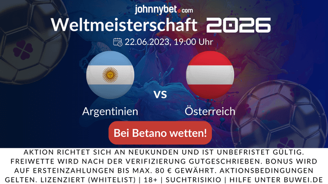 Argentinien - Österreich Wetten 