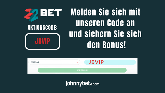22Bet Registrierungsformular