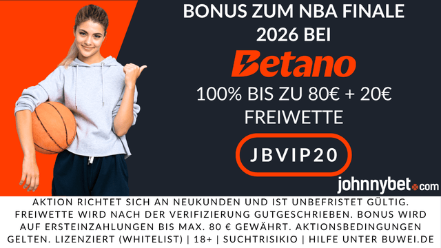 NBA Wetten Bonus
