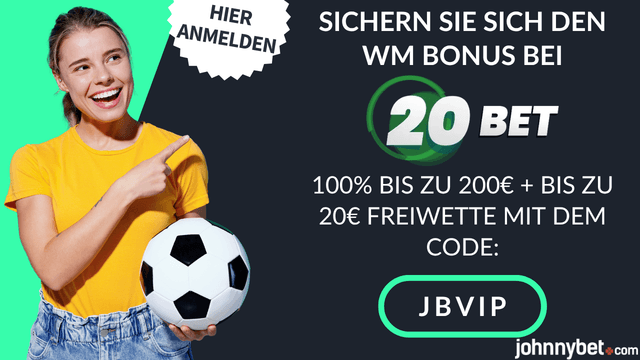 20Bet Aktionscode 2026