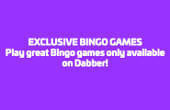 Dabber Bingo promotion code