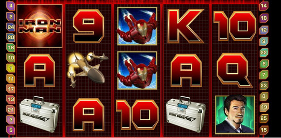 Iron Man slot machine game