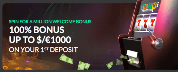 Spin million no deposit bonus