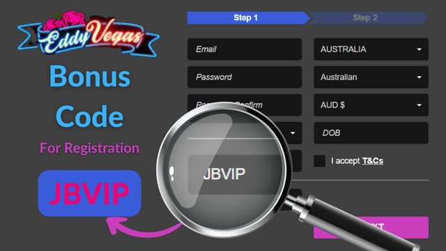 EddyVegas registration code