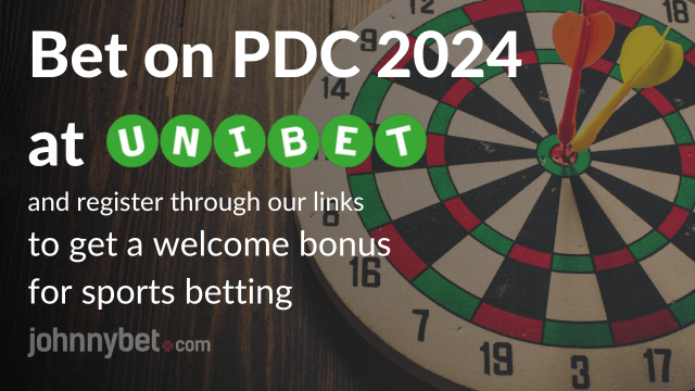 betting on darts with unibet
