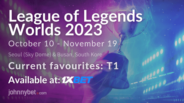 lol worlds 2023 1XBET