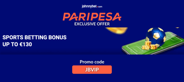 exclusive sports bonus at paripesa with promo code