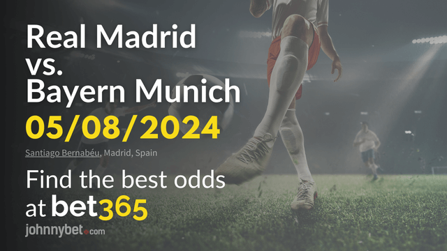 bet365 real madrid vs bayern champions league betting promotion