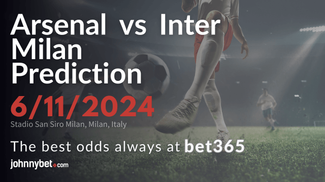 betting on arsenal vs inter milan at bet365