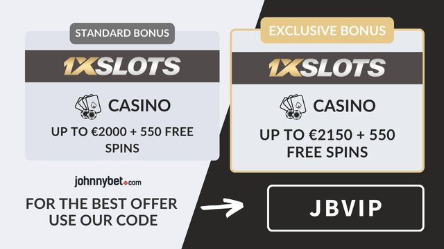 1xSlots casino welcome bonus