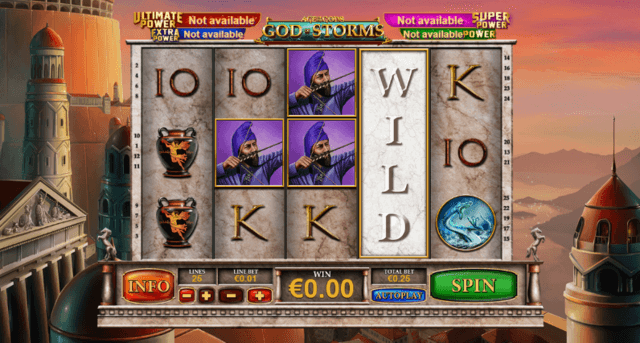 unibet age of the gods god of storms slot machine promotion