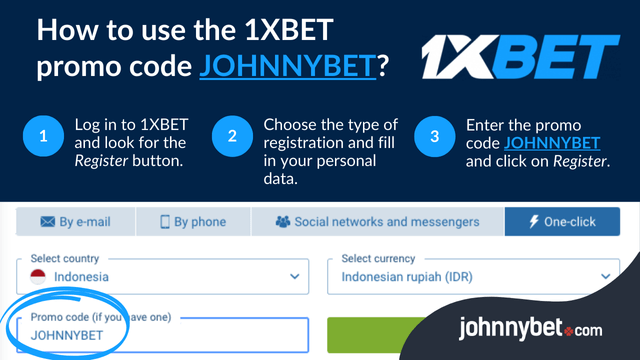 how to use kode promo 1xbet