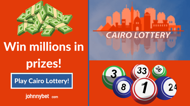 cairo lottery jackpot prize promotion