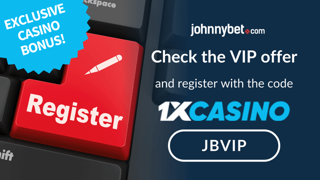 1xcasino vip promotion for registration