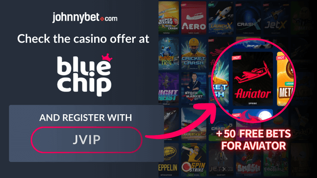 blue chip casino promo code aviator