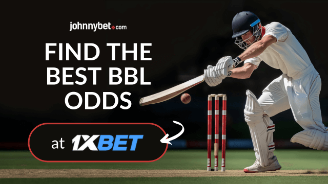 1XBET BBL Cricket bets