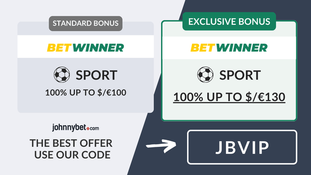 betwinner exclusive welcome bonus for sports betting