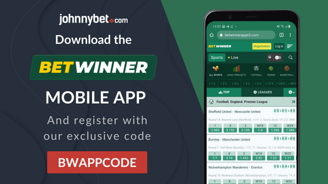 Betwinner mobile application code and offer