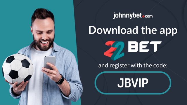 22bet mobile application promotion