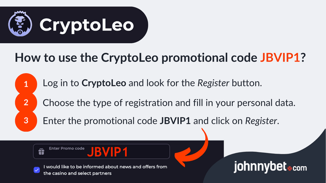 Bonus code cryptoleo 2025