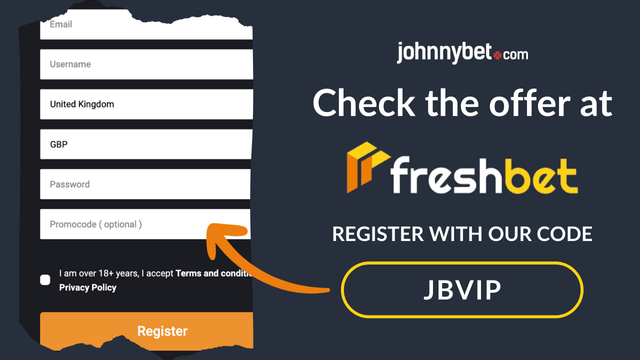 freshbet sign up bonus