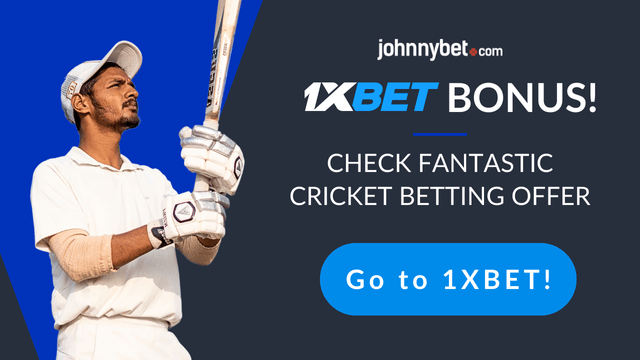 cricket betting at 1XBET India