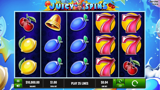 Juicy Spins demo game