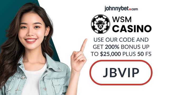 WSM casino bonus code