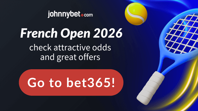 French Open 2026 betting odds and offers