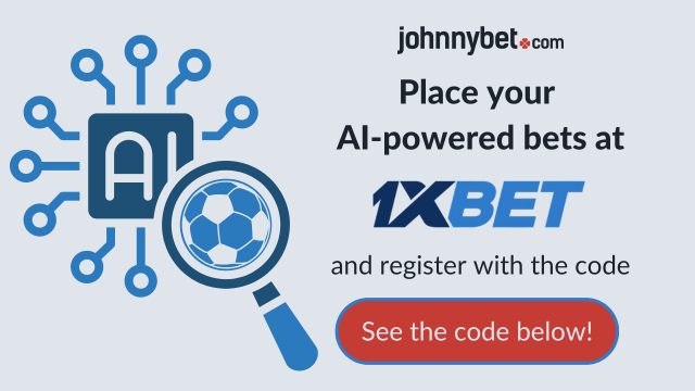 Place AI-powered bets at 1XBET using promo code for exclusive bonuses
