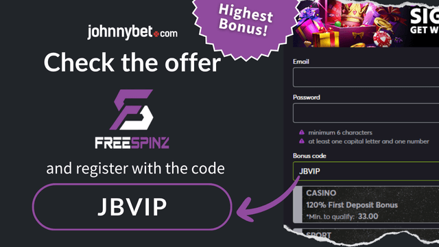 freespinz bonus code registration