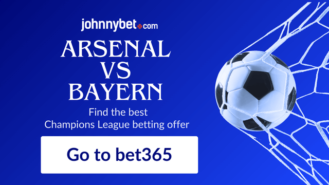 Arsenal vs Bayern betting odds and promotions