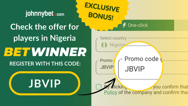 betwinner nigeria registration promo code