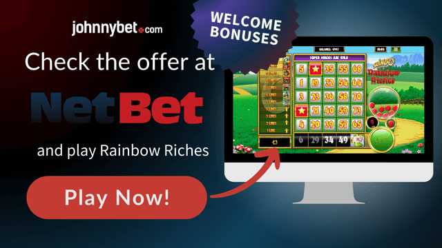 rainbow riches casino welcome bonus
