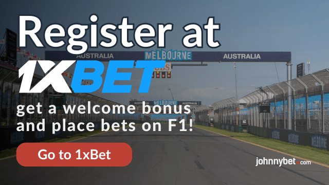 formula 1 signup bonus