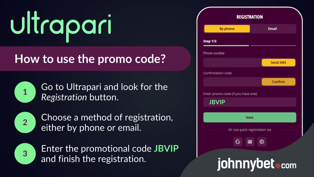 ultrapari promo code registration
