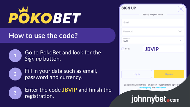 pokobet code sign up